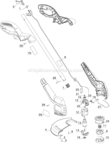 Part Location Diagram of 90503998 DeWALT Edge Guide